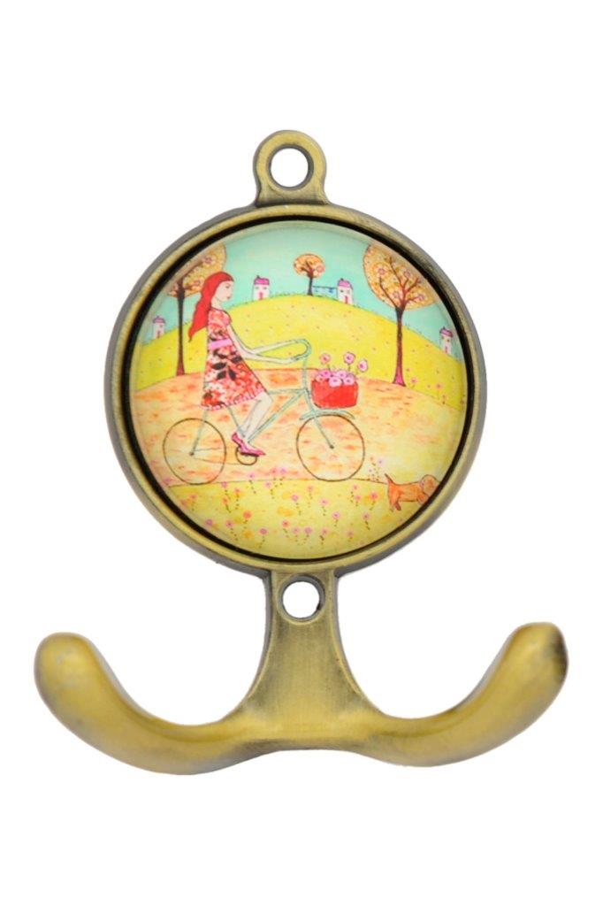 HOOK DOUBLE GIRL ON A BICYCLE
