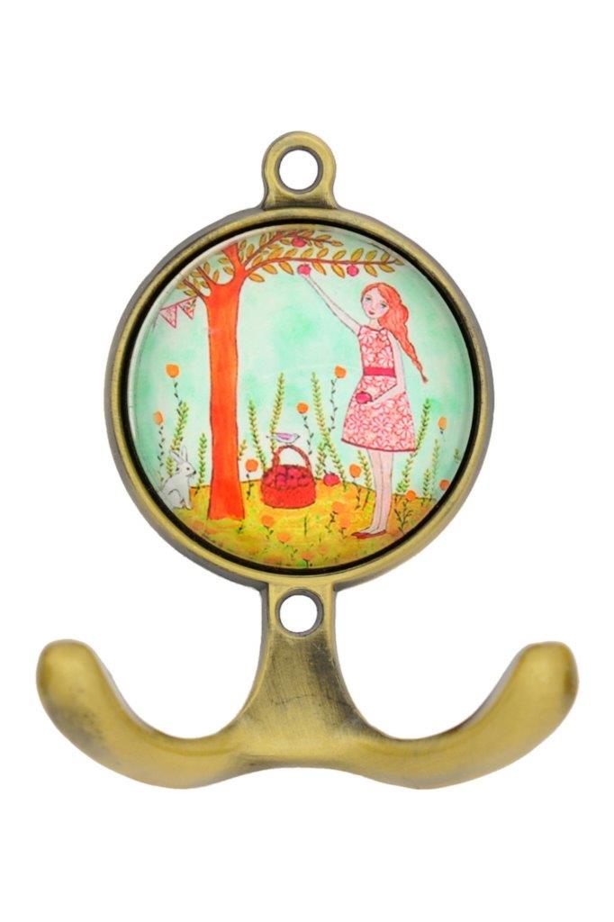 HOOK DOUBLE GIRL WITH FLWR