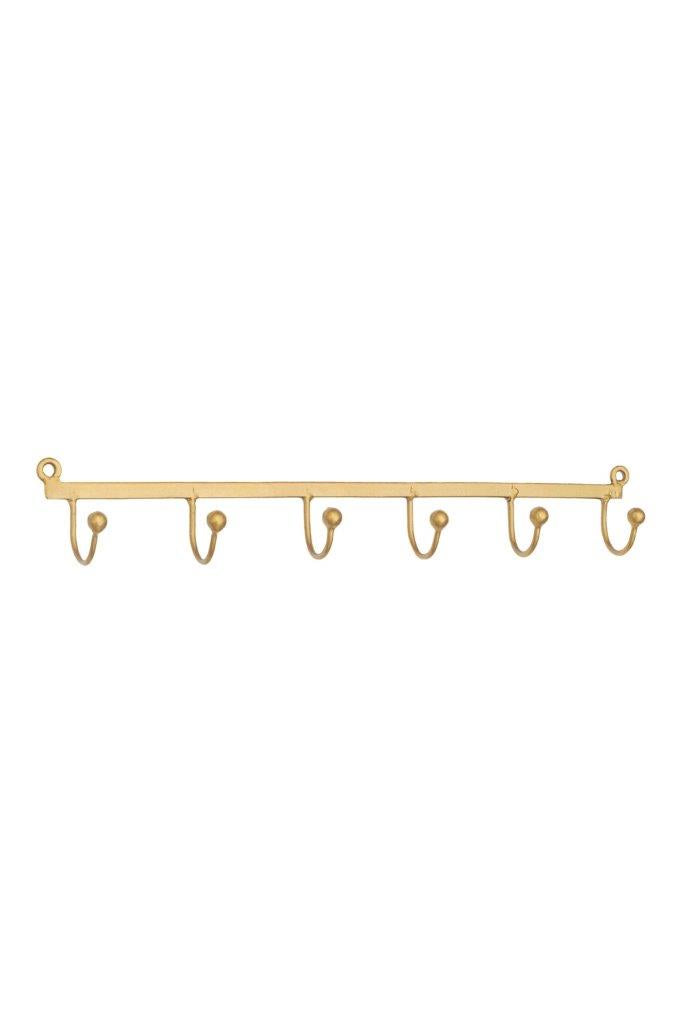 HOOK WALL RAIL GOLD