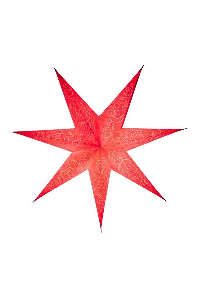 PAPER HANGING RECYCLED STAR RD