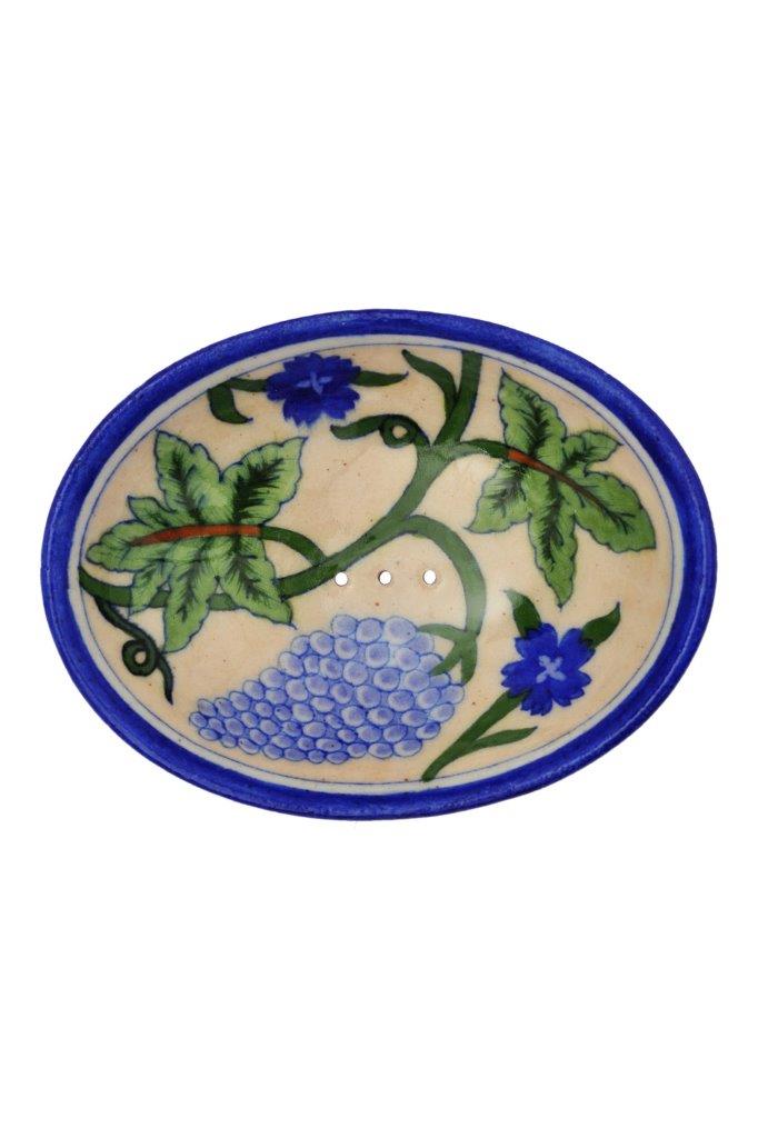 SOAP DISH GRAPE VINE