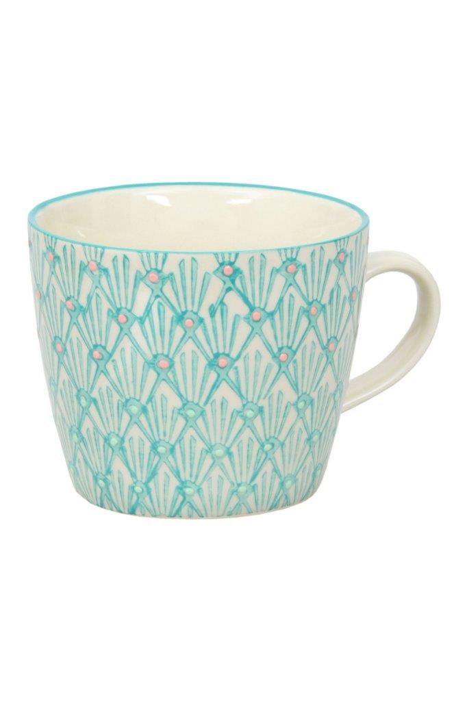 CUP ARTDECO GRN DAPHNE 275ML