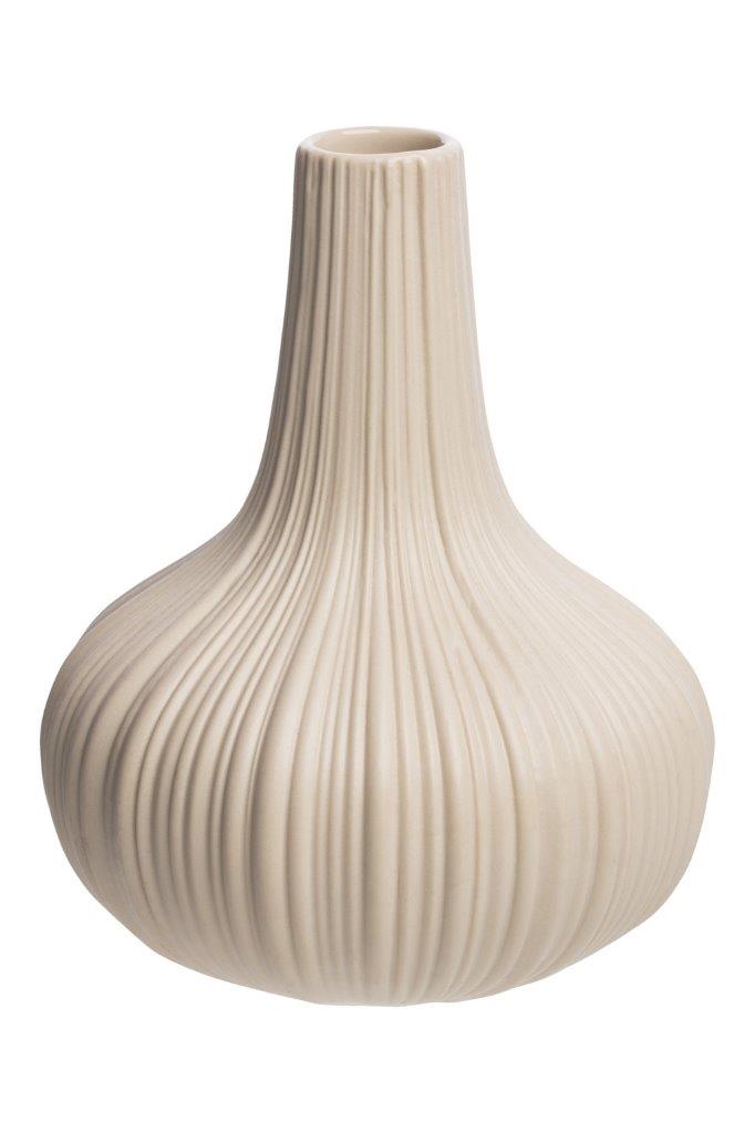 VASE MARNIE BULB CREAM