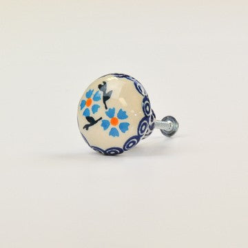 DRAWER PULL HEAVENLY BLUE