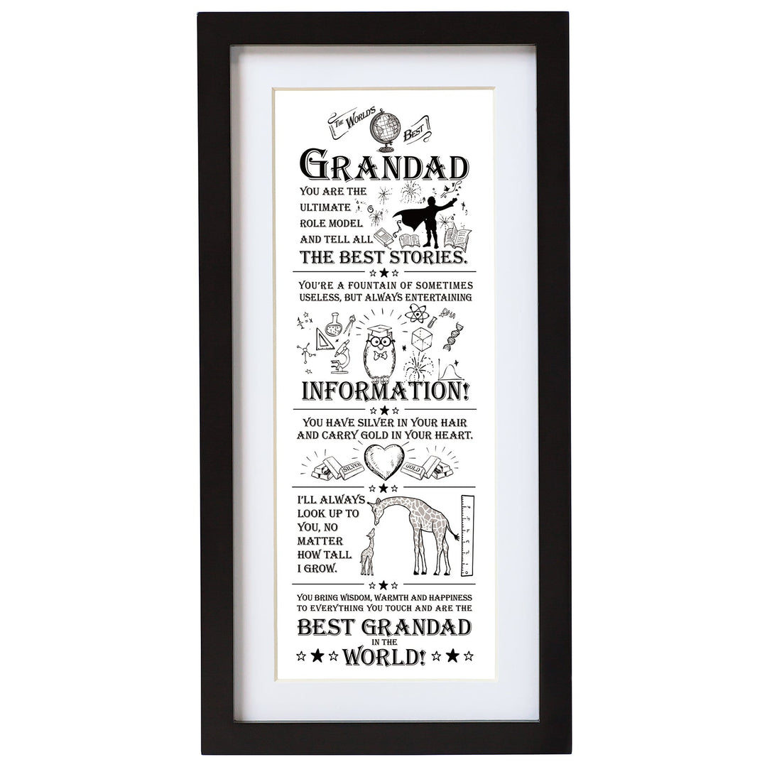 Wall Art Grandad