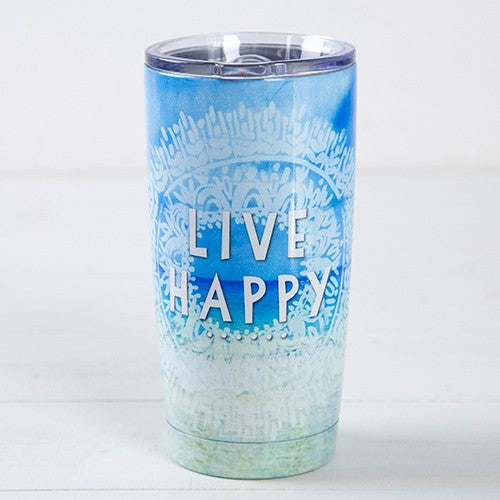 TUMBLER S/S LIVE HAPPY BEACH
