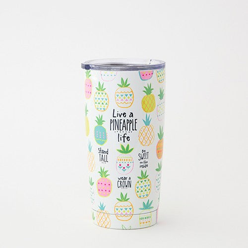 TUMBLER S/S LIVE A PINEAPPLE LIFE