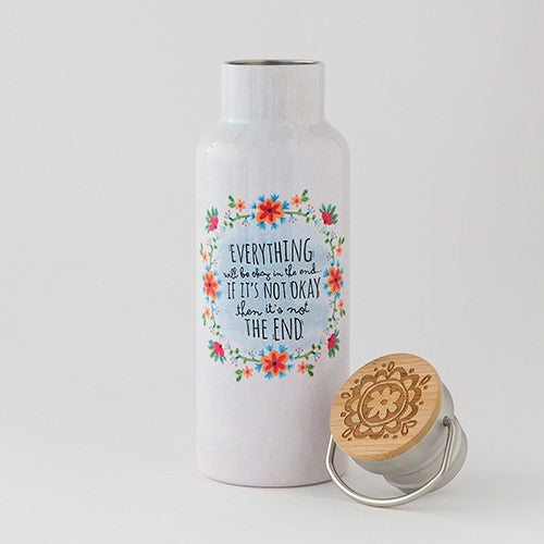 WATER BOTTLE TRAVELLER S/S EVERYTHING OK