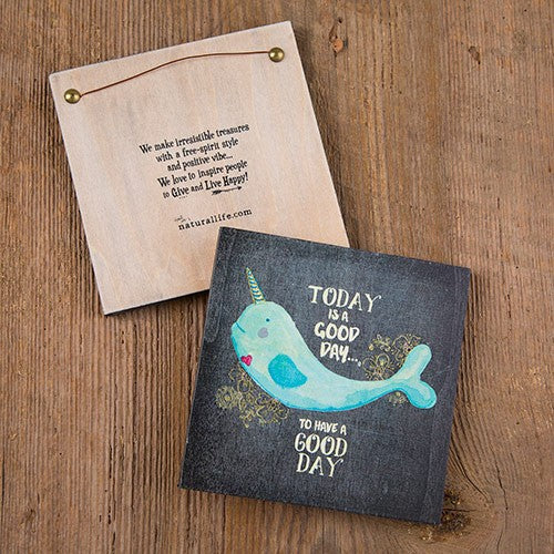 WALL PLAQUE HAPPY GOOD DAY