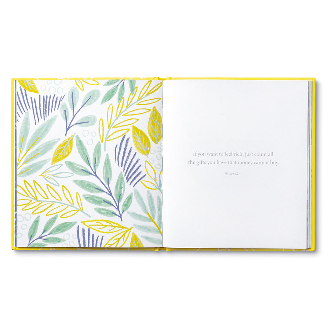 GIFT BOOK HAPPILY GRATEFUL NEW