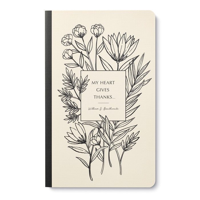 WRITE NOW JOURNAL MY HEART GIVES THANKS