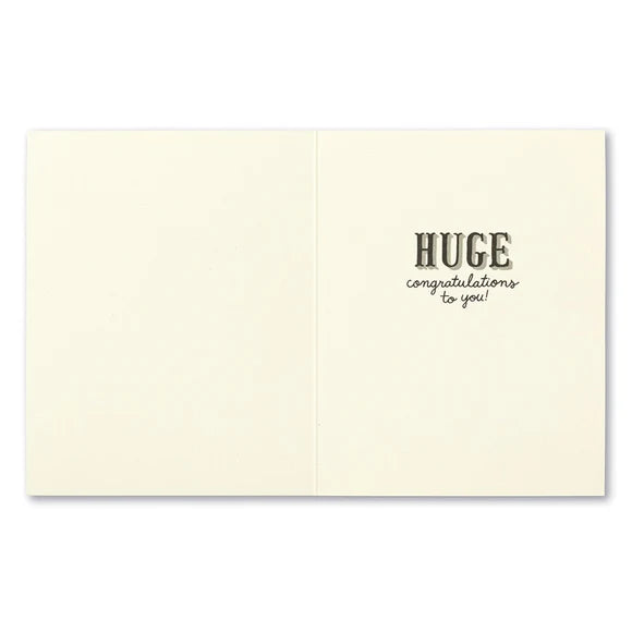 CARD LM CONGRATULATIONS THIS IS MAJOR