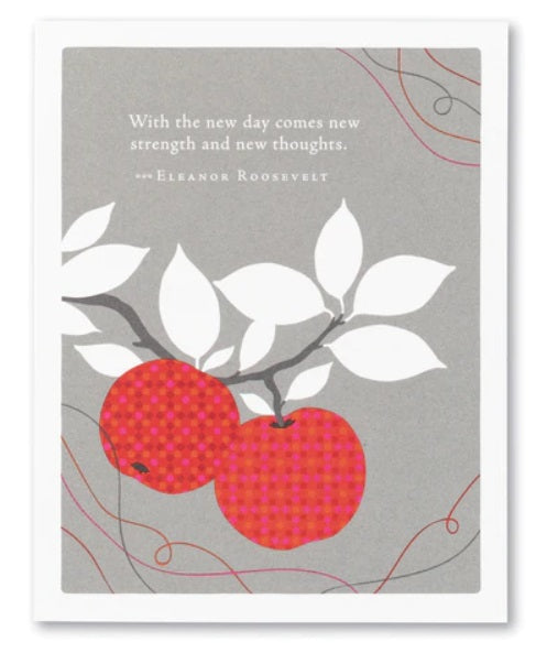 CARD PG GET WELL WITH THE NEW DAY COMES NEW STRENGTH