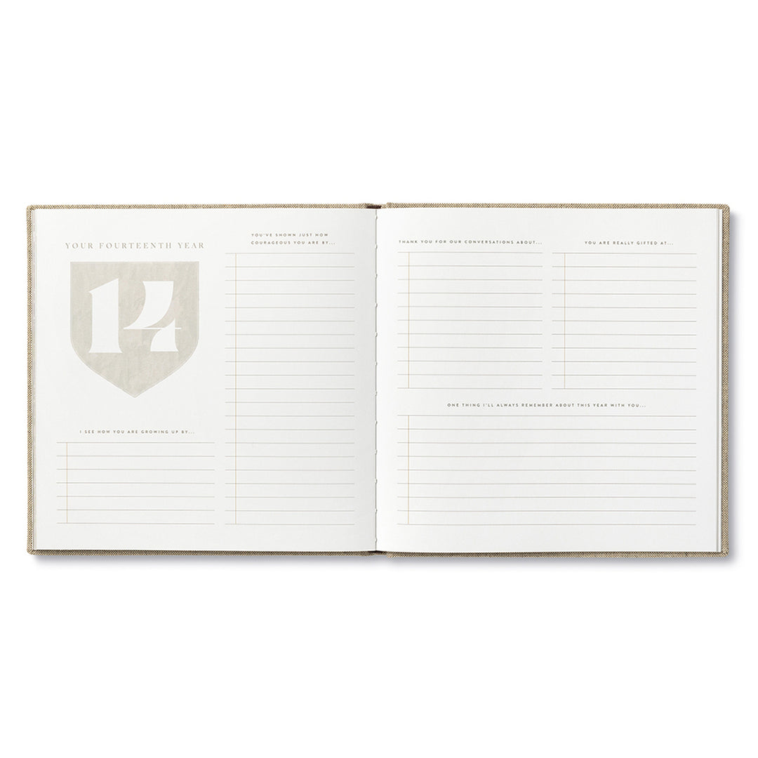 GIFT BOOK JOURNAL YEAR BY YEAR