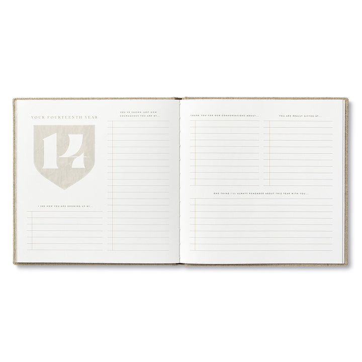 GIFT BOOK JOURNAL YEAR BY YEAR