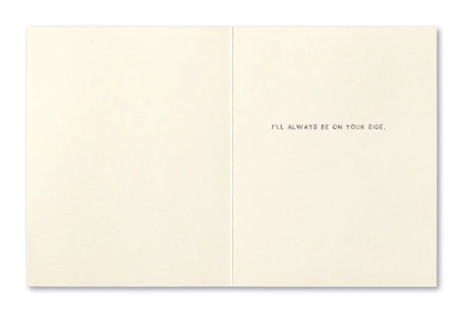 CARD LM ENCOURAGEMENT I'M NOT GOING ANYWHERE