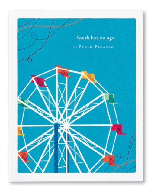 CARD PG BIRTHDAY YOUTH HAS NO AGE