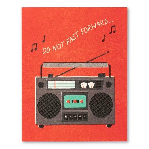 CARD LM BIRTHDAY DO NOT FAST FORWARD