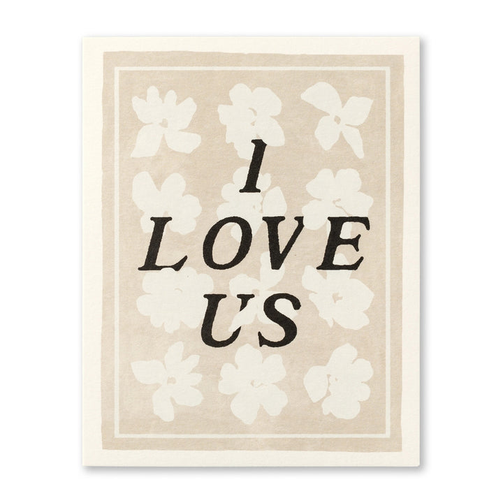 Card LM - I love us!