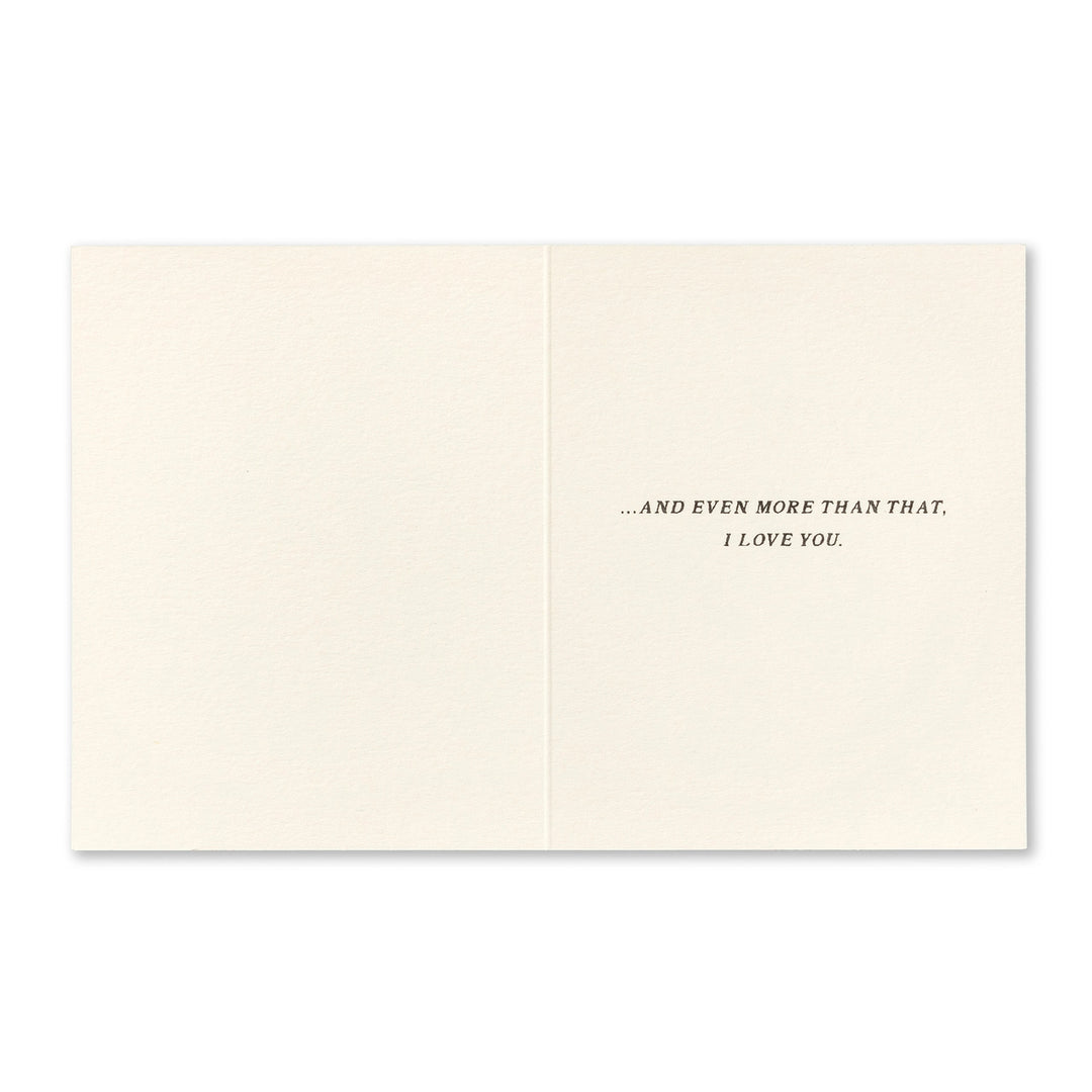 Card LM - I love us!
