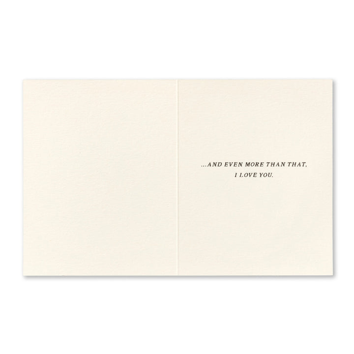 Card LM - I love us!
