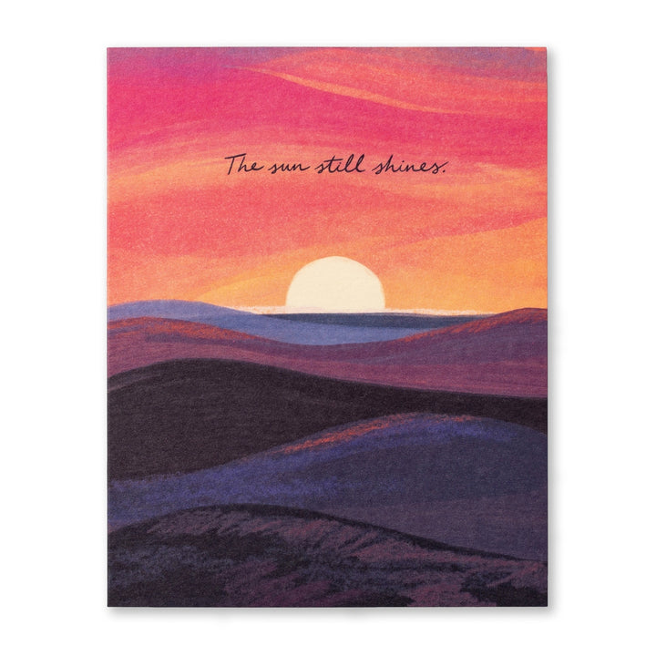Card LM - The sun still shines