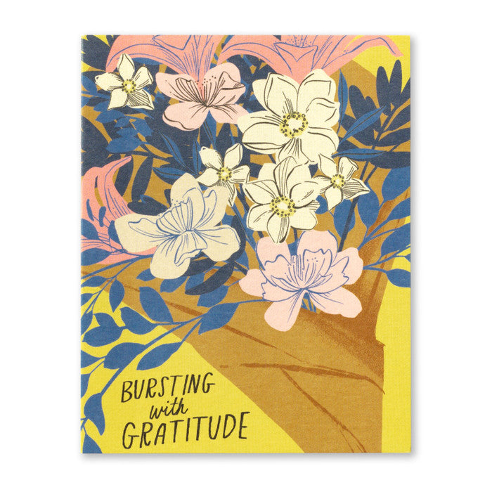 CARD LM - Bursting with gratitude