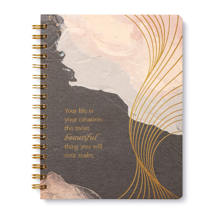 Spiral Note Book - Your Life is Your Creation