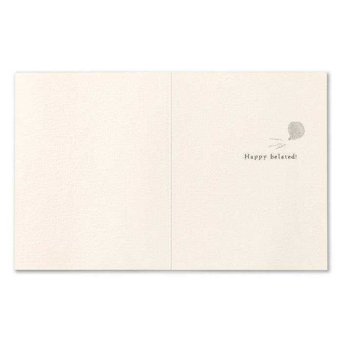 CARD LM - And you thought your birthday