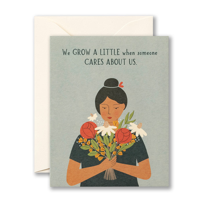 CARD LM - We grow a little when someone