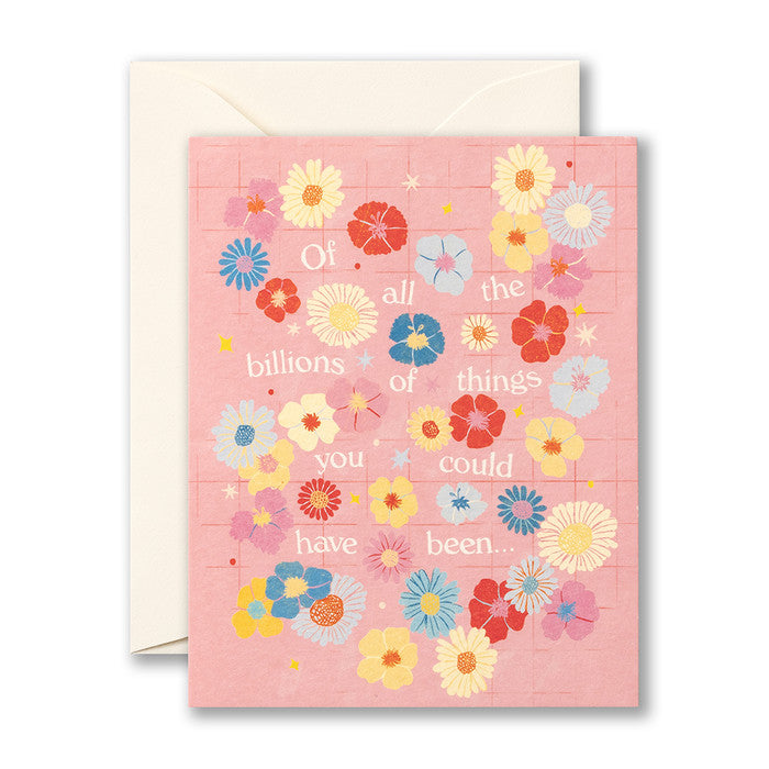 CARD LM - Of all the billions of things