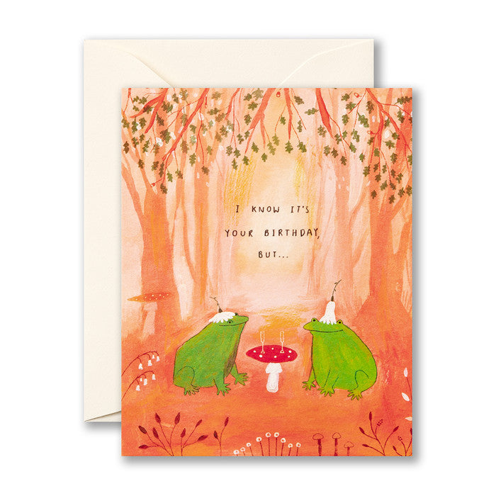 CARD LM - I know it's your birthday, but….