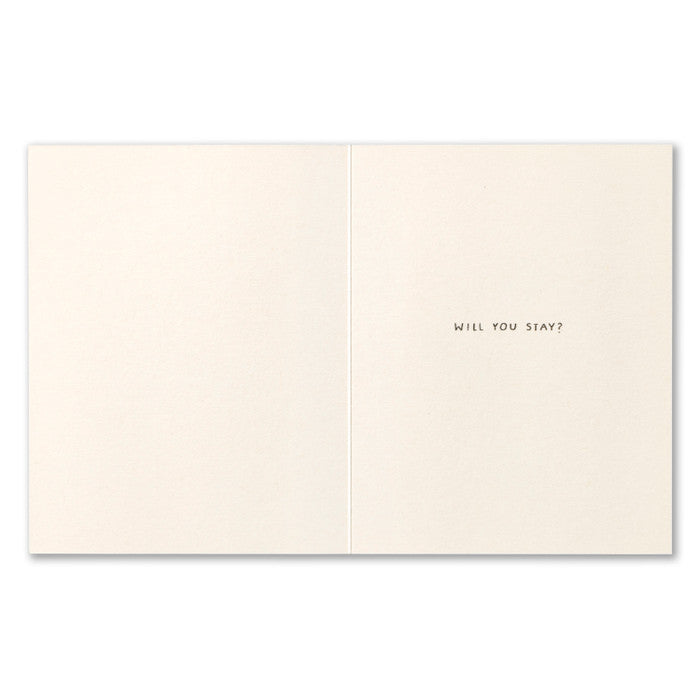 CARD LM - If I don't say goodbye