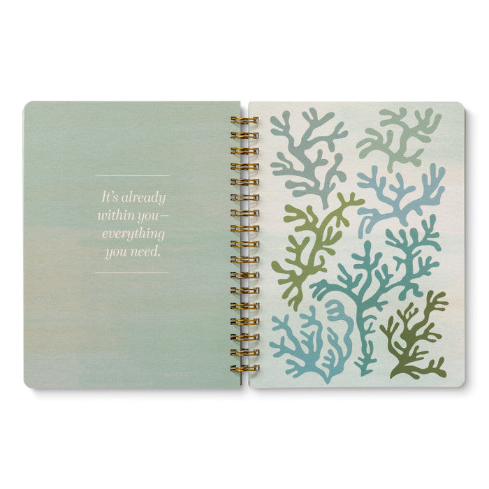 Spiral Notebook- Live Slow, Love True, Grow Free