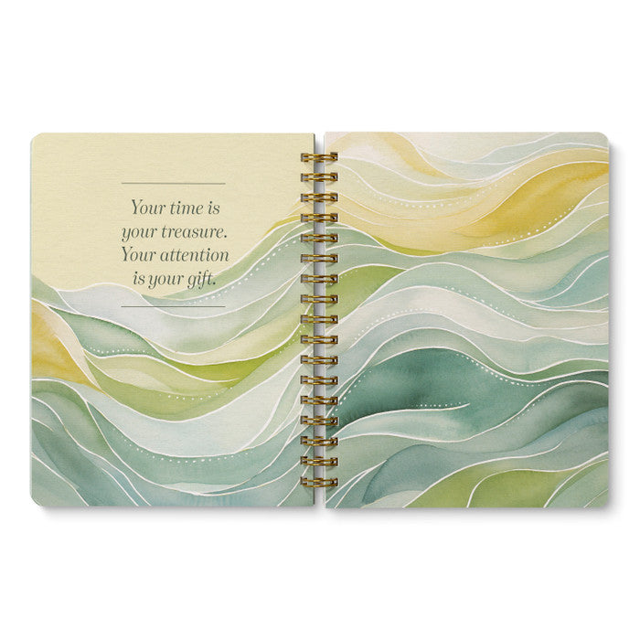 Spiral Notebook- Live Slow, Love True, Grow Free