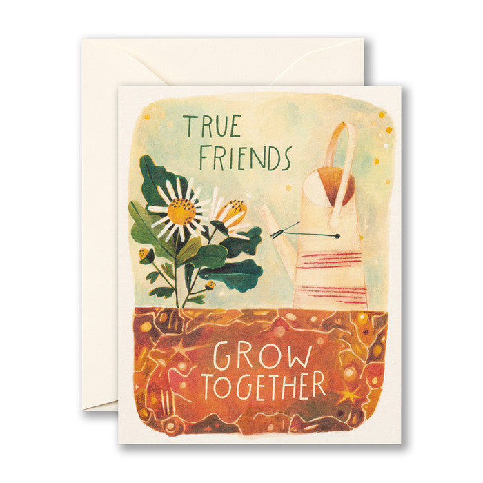 CARD LM - True friends grow together