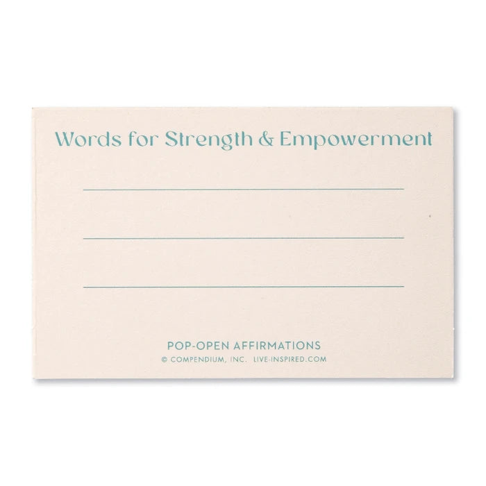 Pop-Open Affirmations