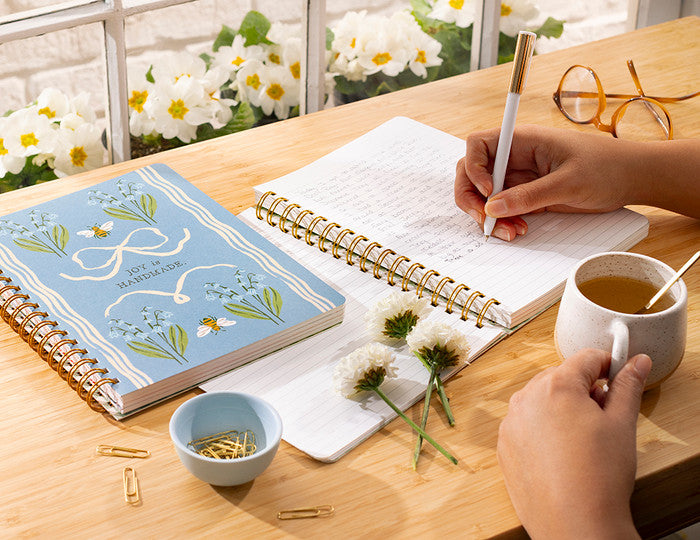 Spiral Notebook - Joy Is Handmade