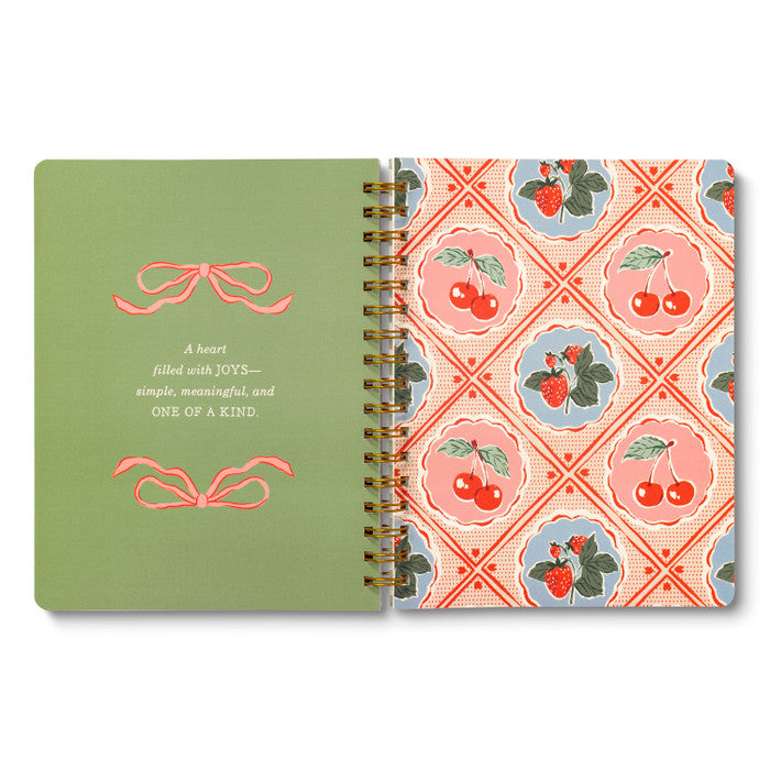 Spiral Notebook - Joy Is Handmade
