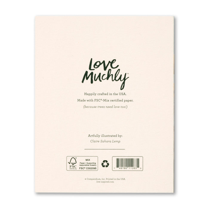 CARD LM - Shooting stars. Fresh flowers.