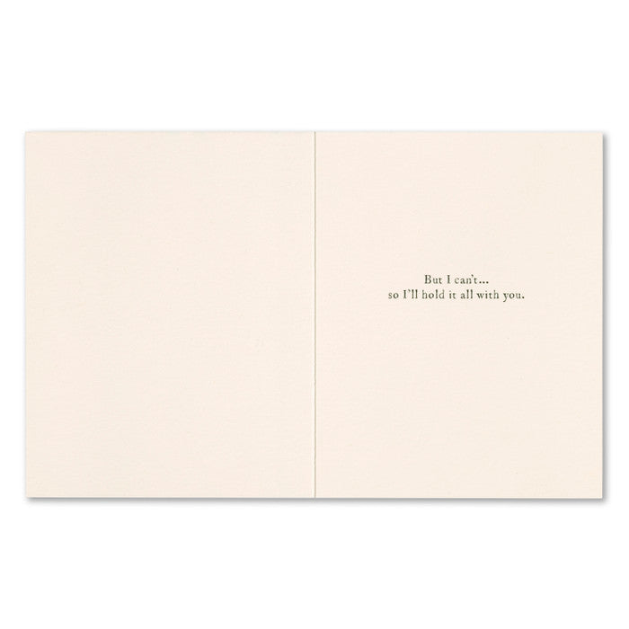 CARD LM - I wish I could hold all of this