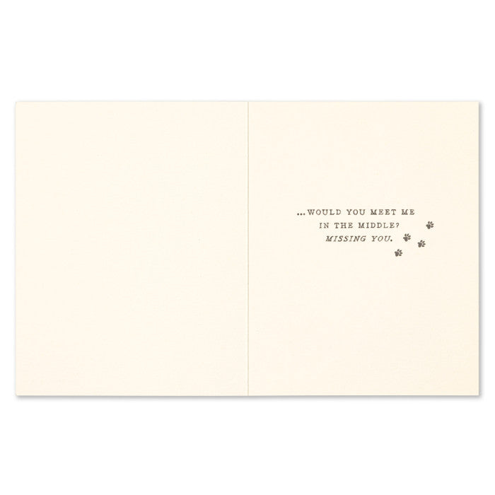 CARD LM - If I start digging a tunnel