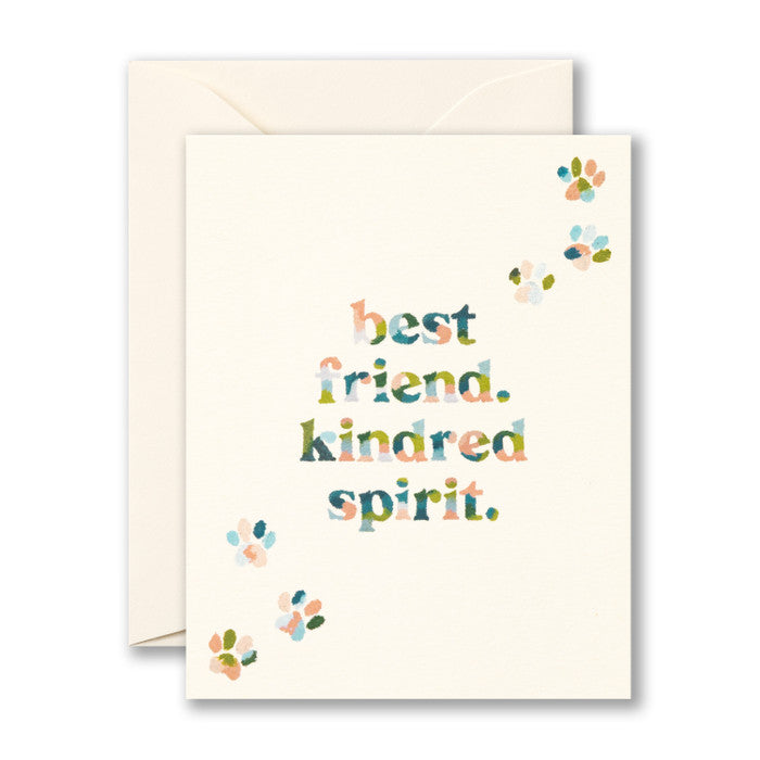 CARD LM - Best friend. Kindred Spirit