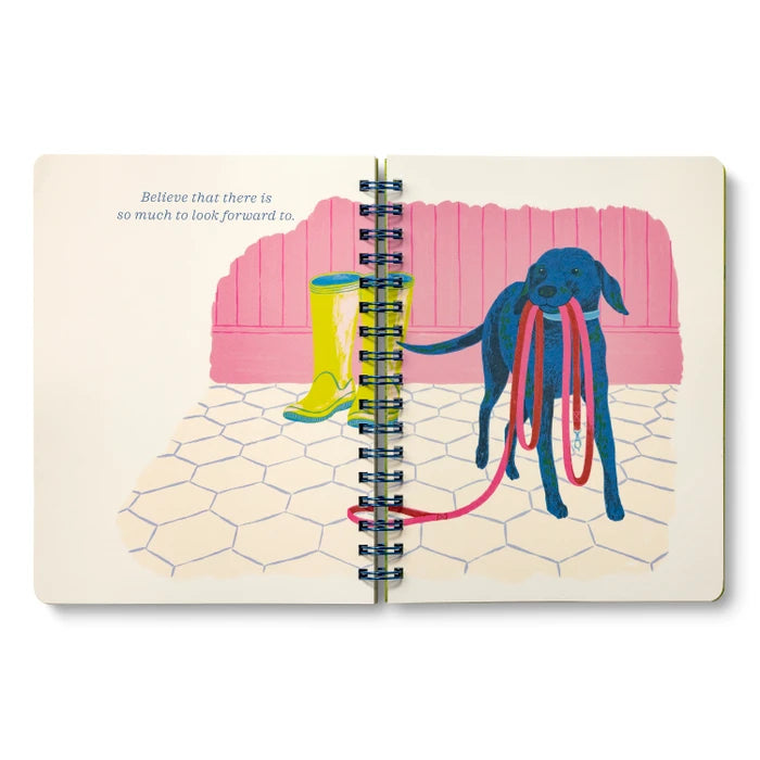 Spiral Notebook - Expect the best things to happen today