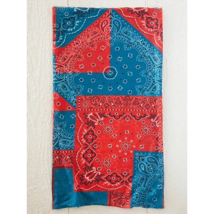 Boho Bandeau - Red Bandana Patchwork