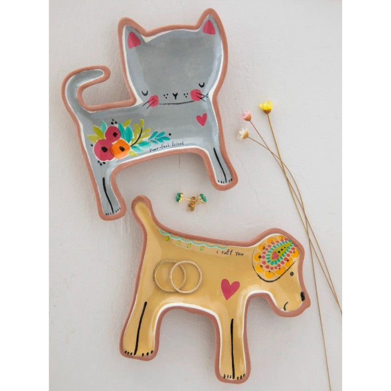 Terracotta Trinket Dish - Dog