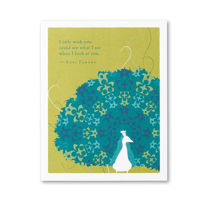 CARD PG ENCOURAGEMENT I ONLY WISH YOU COULD