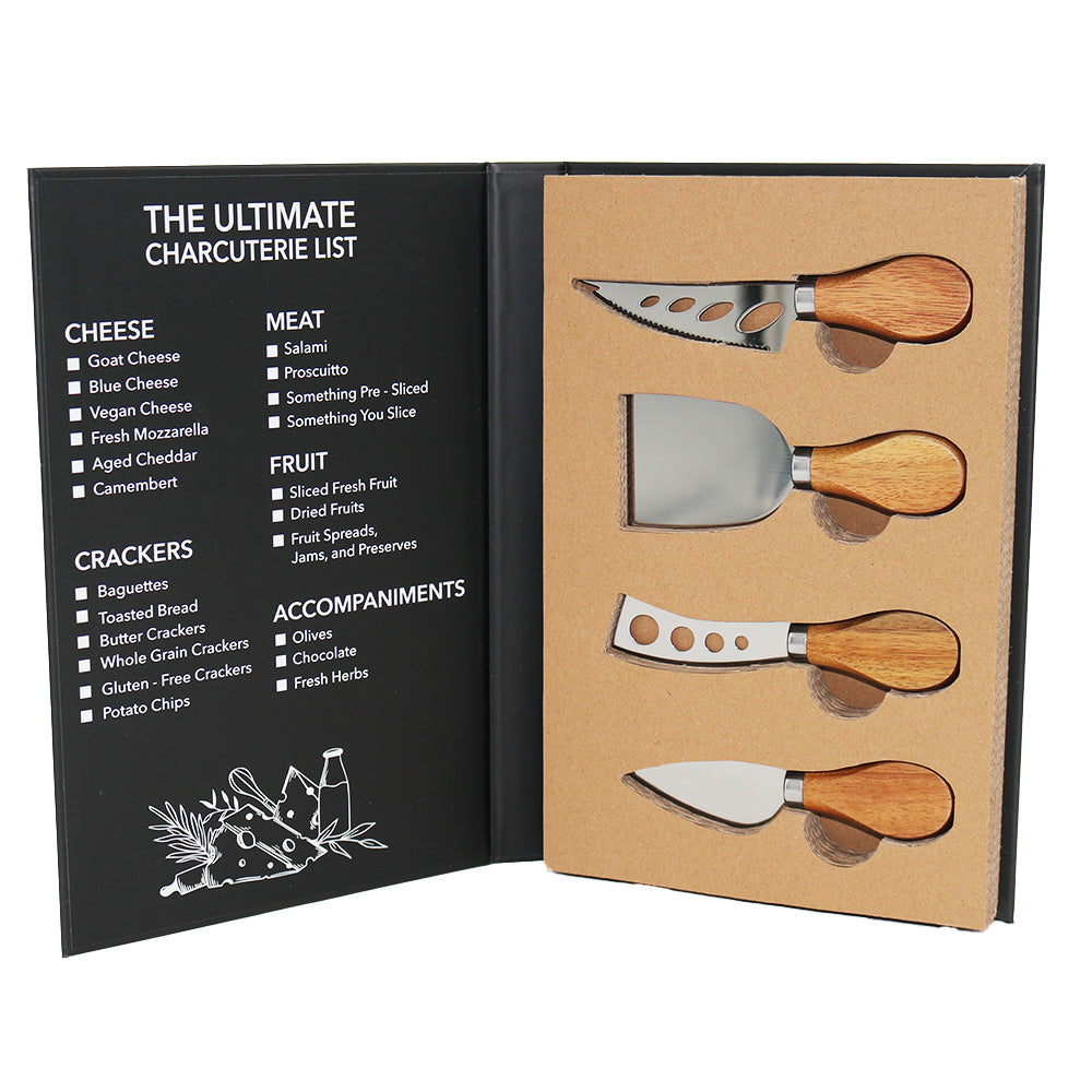 Deluxe Entertaining Board & Cheese Knife Collection