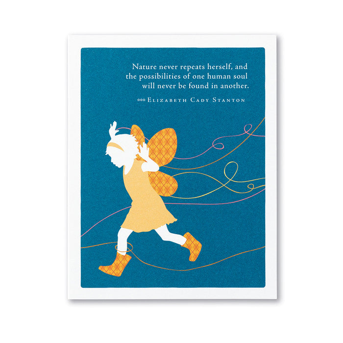 CARD PG BIRTHDAY NATURE NEVER REPEATS