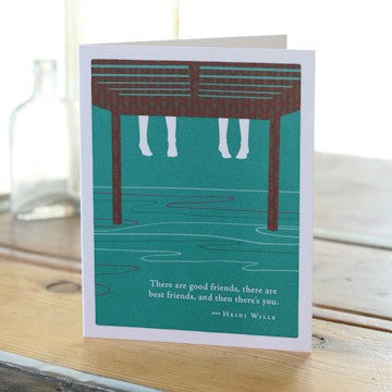 CARD PG LOVE & FRIENDS THERE ARE GOOD FRIENDS